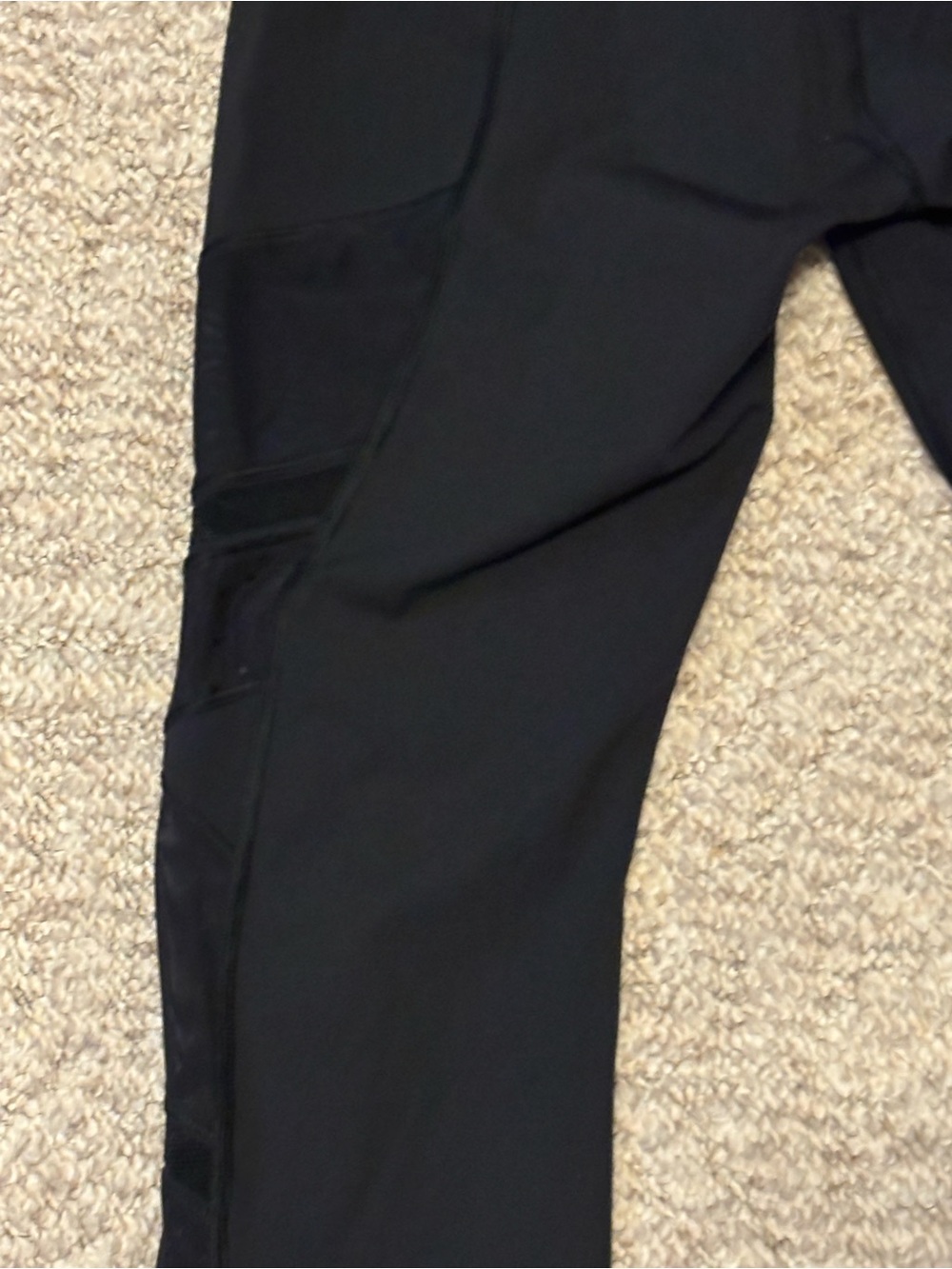lululemon athletica Black High-Rise Mesh-Panel Leggings - Picture 6 of 7